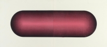  Pille, 1994, Siebdruck auf Leinewand, 55 x 120 cm