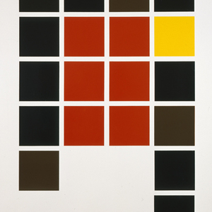 Colorland (a years supply of meat), 1997, Acryl und Emaille auf Leinwand, 228,6 x 182,9 cm