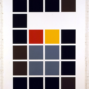 Colorland (fill it to the rim with Brim), 1998, Acryl und Emaille auf Leinwand, 228,6 x 182,9 cm