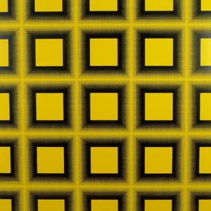 o.T., o.J., Siebdruck auf Leinwand, 120 x 120 cm