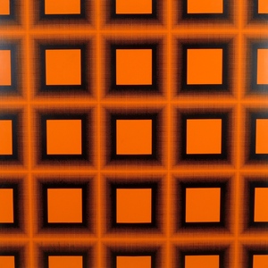 o.T., o.J., Siebdruck auf Leinwand, 120 x 120 cm
