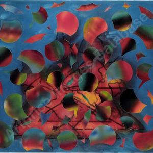 Exploded Still Life, 2000, 143 x 161,5, Öl auf Leinwand