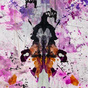 plants & murders, 2012/13, Mischtechnik auf Papier, 170 x 100 cm